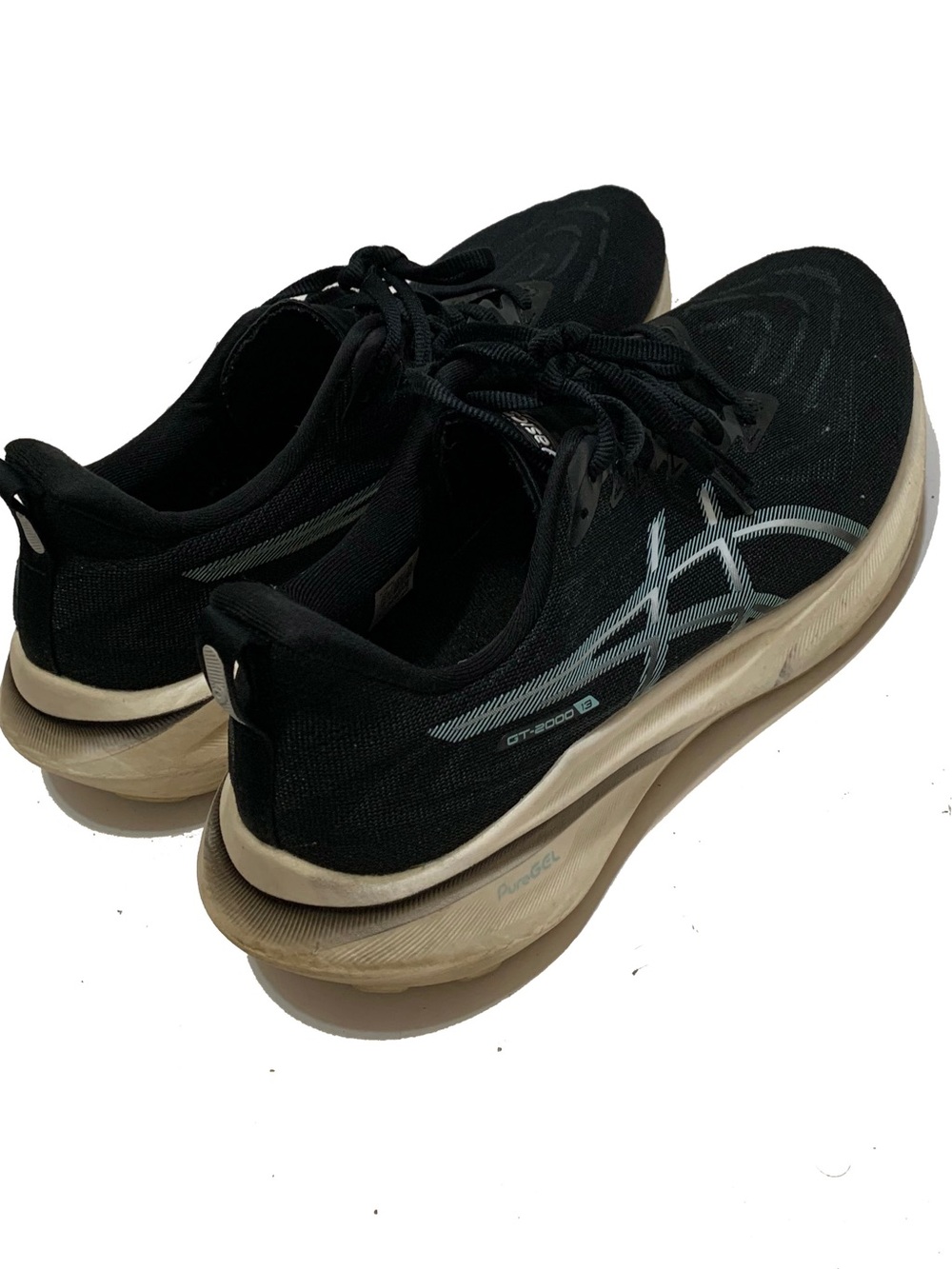 ASICS women’s Black Running Sneakers